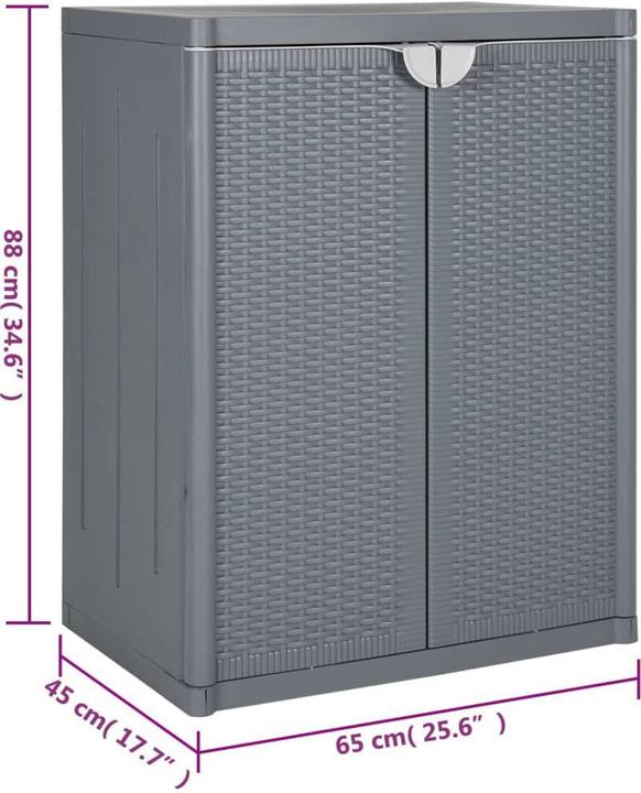 Produktbild vidaXL Gartenschrank