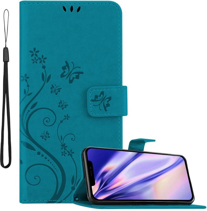 Actual product image Cadorabo Flower Book cover (Apple iPhone 12)