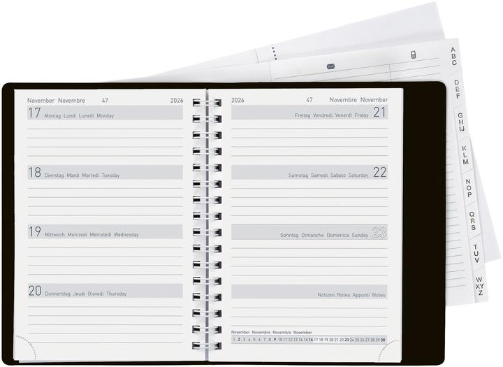 Actual product image Biella Pocket Agenda Memento Wire-O