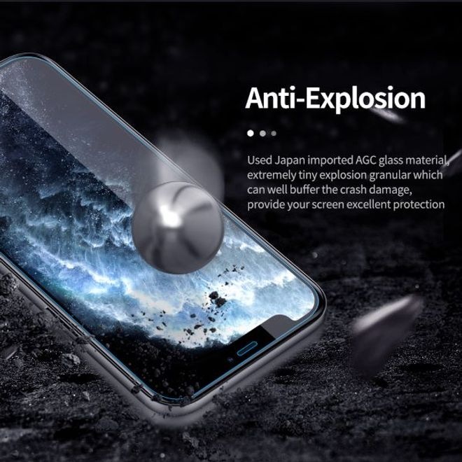 Actual product image Nillkin H+ PRO protective glass (1 Piece, Apple iPhone 12 Pro)