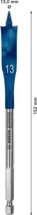 Actual product image Bosch Professional Zubehör EXPERT Self Cut Speed Flat Milling Drill, 13 x 152 mm (13 millimetres)