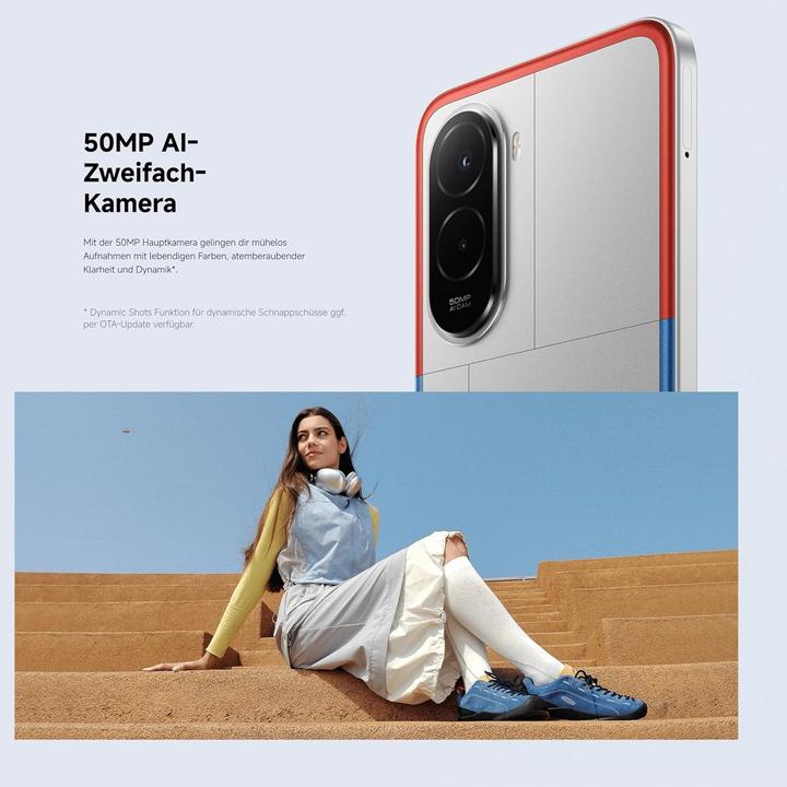 Produktbild Xiaomi POCO M7 (256 GB, Silber, 6.90")