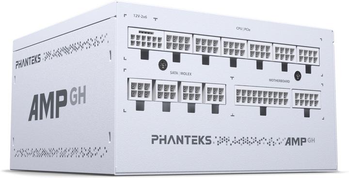 Immagine prodotto Phanteks AMP GH 1000W 80 PLUS Platinum, PCIe 5.1, ATX 3.1 - 1000 Watt, bianco (1000 W)