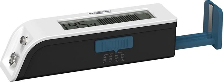 Actual product image Ansmann Universal battery tester LC display