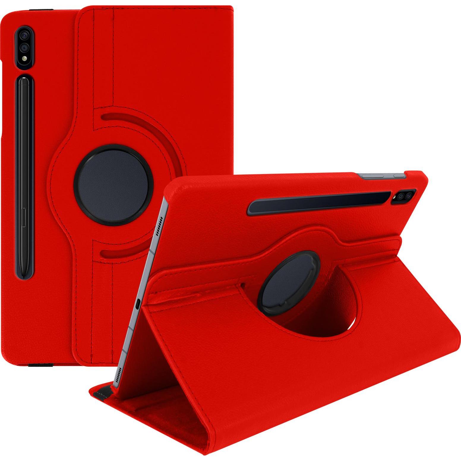 Thumbnail - Avizar 360 Series (Galaxy Tab S8), Tablet Hülle, Rot