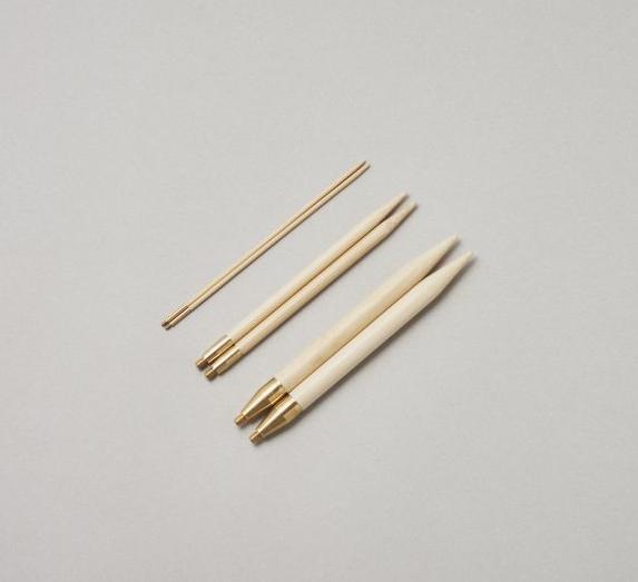Actual product image Seeknit Shirotake interchangeable circular needle tips 3.75 mm 12.5cm M2