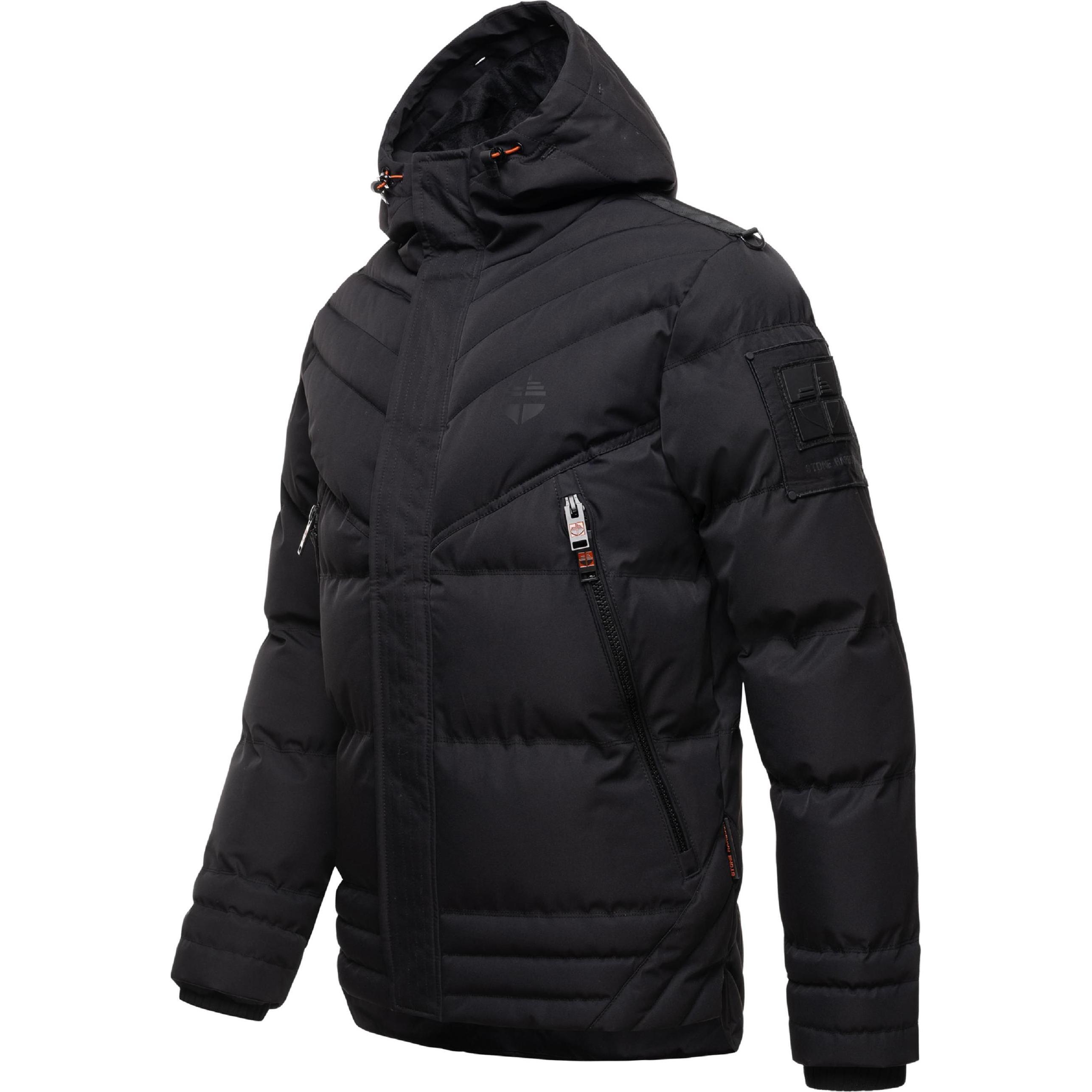 Thumbnail - Stone Harbour, Herren, Jacke, Romaan (XL), Schwarz, XL