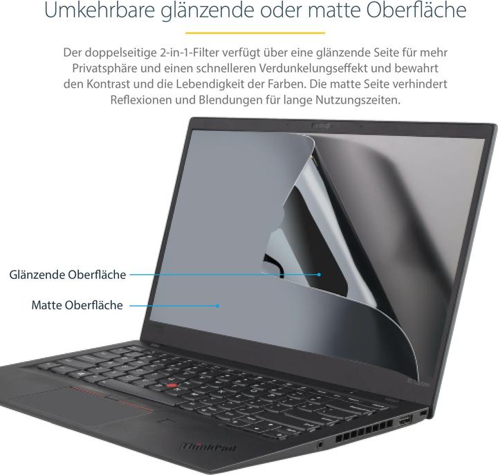 Produktbild StarTech 17.3" Privacy Filter (17.30", 16 : 9)