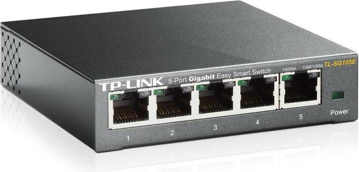 Produktbild TP-Link Switch Omada Easy Smart 5 x 1G Ports TL-SG105E 5 Port (5 Ports)