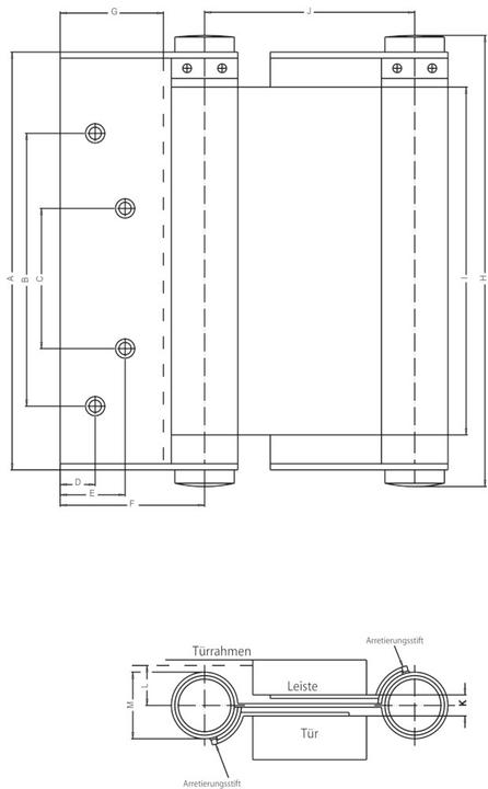 Immagine prodotto Fridavo Cerniere per porte a battente