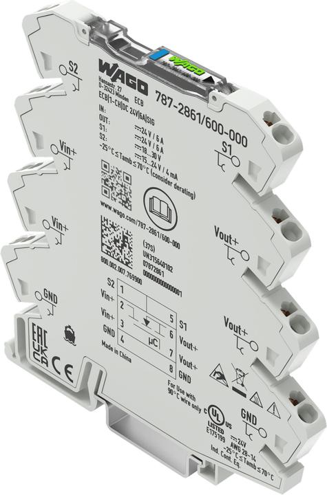 Produktbild Wago Elektron. Schutzschalter
