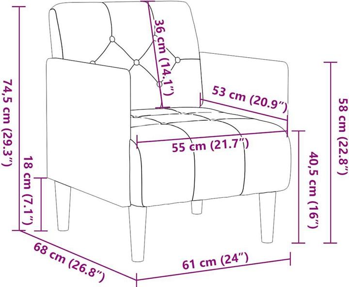 Immagine prodotto vidaXL Sessel