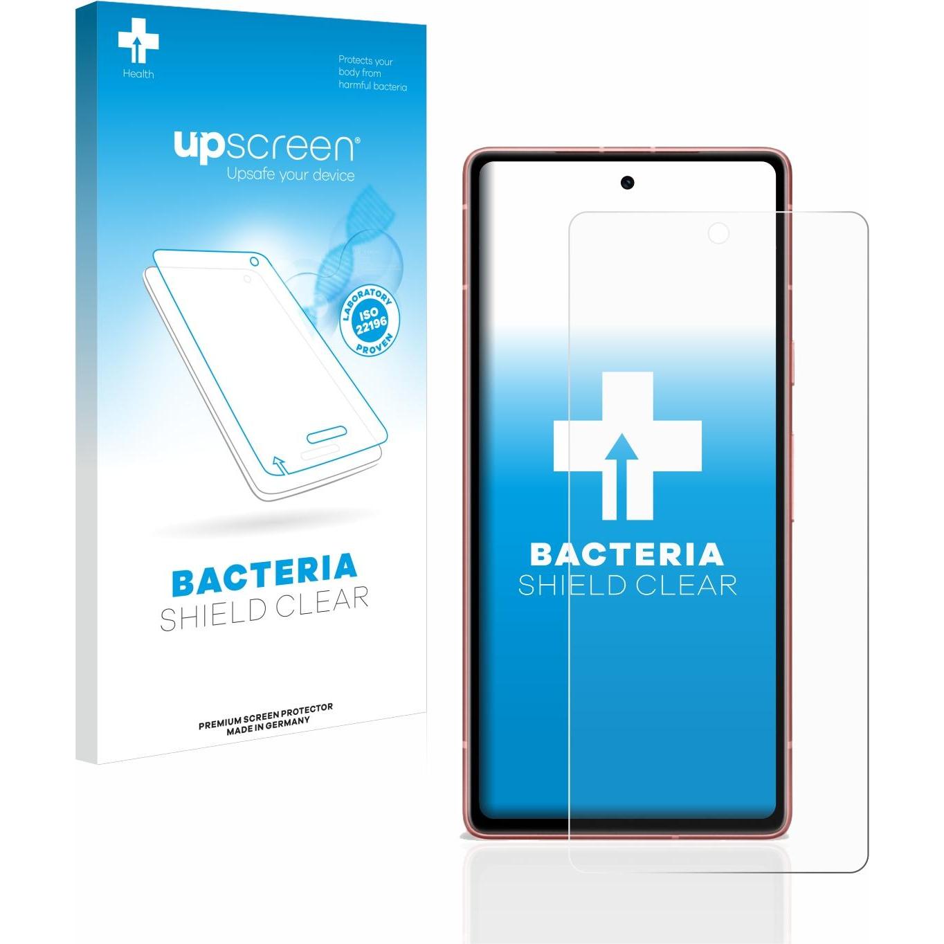 upscreen Antibakterieller Displayschutz (1 Stück, Google Pixel 7a), Smartphone Schutzfolie, Transparent