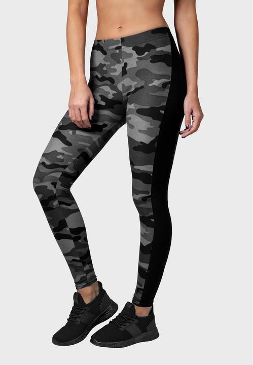 Actual product image Urban Classics Ladies Camo Stripe Leggings (XXL)