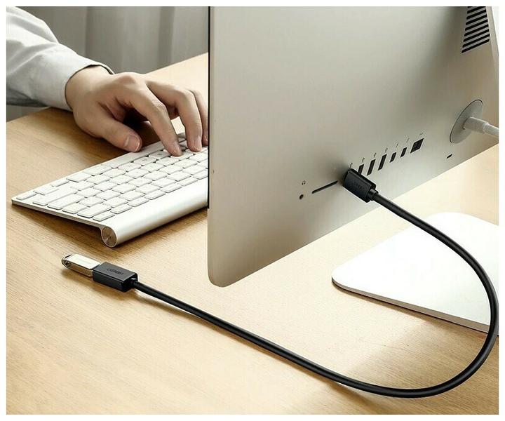 Actual product image Ugreen USB 3.0 extended cable 0.5m (black) (0.50 m, USB 3.0)