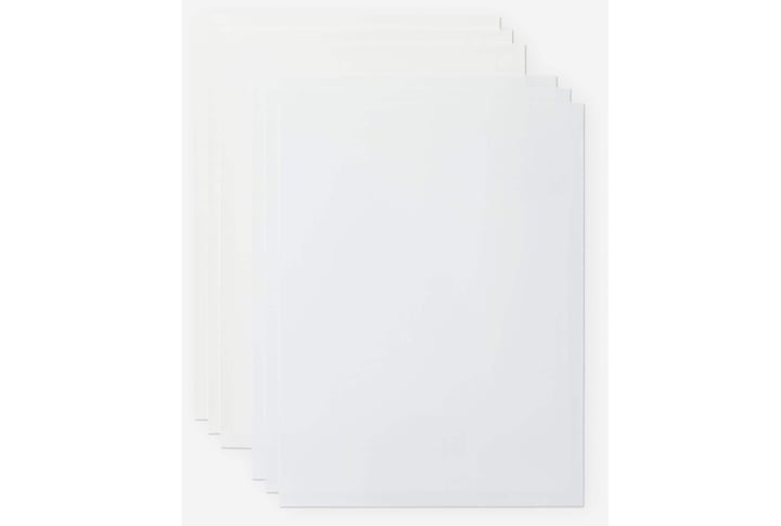 Immagine prodotto Cricut Stickerpapier Joy Xtra A4, 6 Bogen, Weiss (6 x)