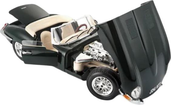 Produktbild Bburago Modellauto Jaguar E-Type Cabriolet 1961 Massstab 1:18