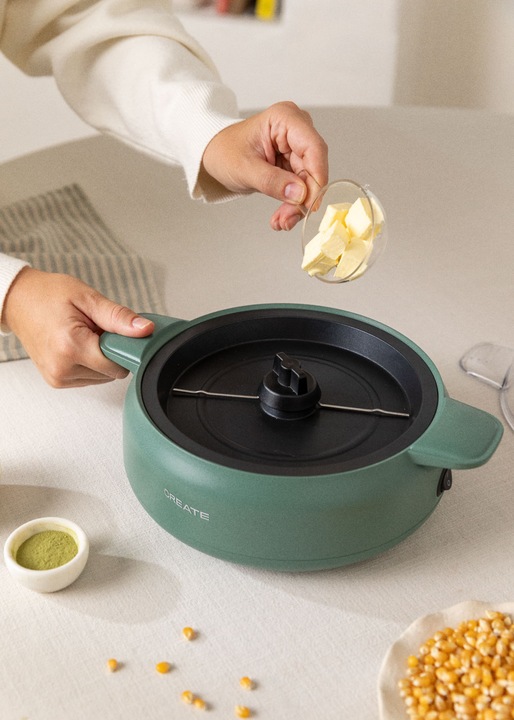 Image du produit Create POPCORN MAKER STUDIO - Popcornmaschine mit Butter-Schmelzgerät