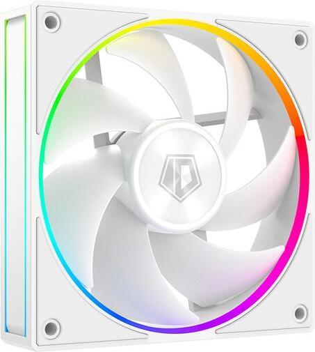 Actual product image ID-Cooling AF-127 Fan 120mm White aRGB Lighting (120 mm)
