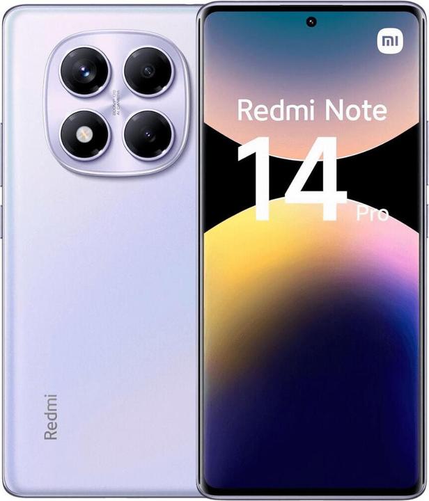 Immagine prodotto Xiaomi Redmi Note 14 Pro (512 GB, Aurora Viola, 6.67", Doppia SIM, 4G)