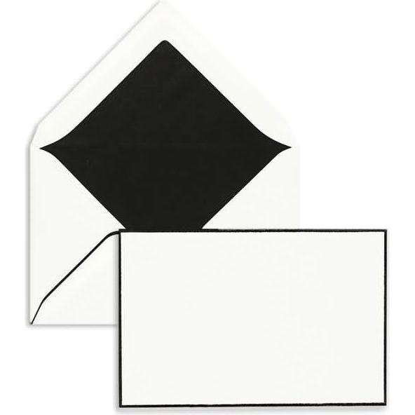 Blanke, Briefumschlag, Trauerumschläge 116x180mm 100g/qm gummiert VE=100 Stück weiss halbmatt (100 x)