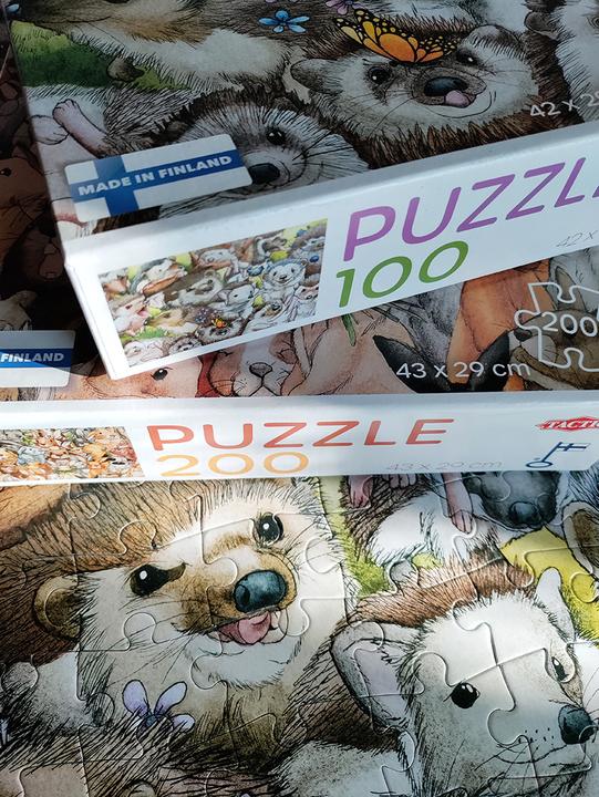 Produktbild Tactic Puzzle Lovers Hedgehogs 100 pcs puzzle (100 Teile)