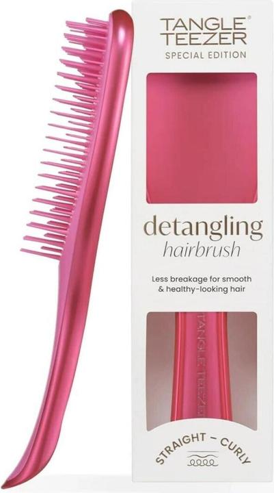 Actual product image Tangle Teezer Ultimate Detangler Thrill Haarbürste, verchromt, Rosa