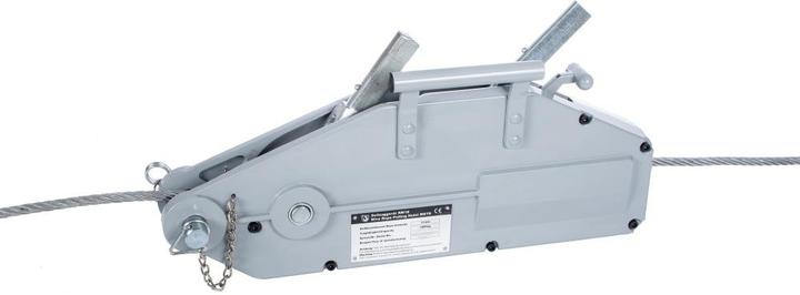 Produktbild Magni Planeta G10104 ROPEMASTER RM16 Aluminium Seilzuggerät, Tragfähigkeit 1.600 kg mit Hebelrohr 20 m Sei