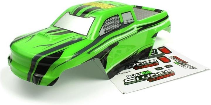 Blackzon Slyder MT Turbo Body (Green/Black)