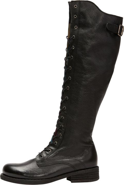 Produktbild Felmini Gredo A425, der hohe Biker-Schnürstiefel von, ist aus Glattleder mit einem Finish aus Vintag (41)