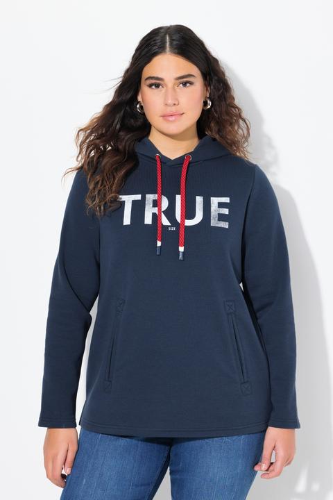 Actual product image Ulla Popken TRUE Lettering Hoodie (46, 48)