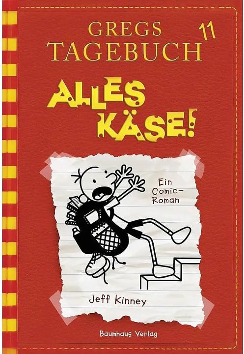 Gregs Tagebuch 11 - Alles Käse! (Deutsch, Jeff Kinney, 2016)