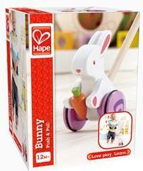 Actual product image Hape Sliding bunny