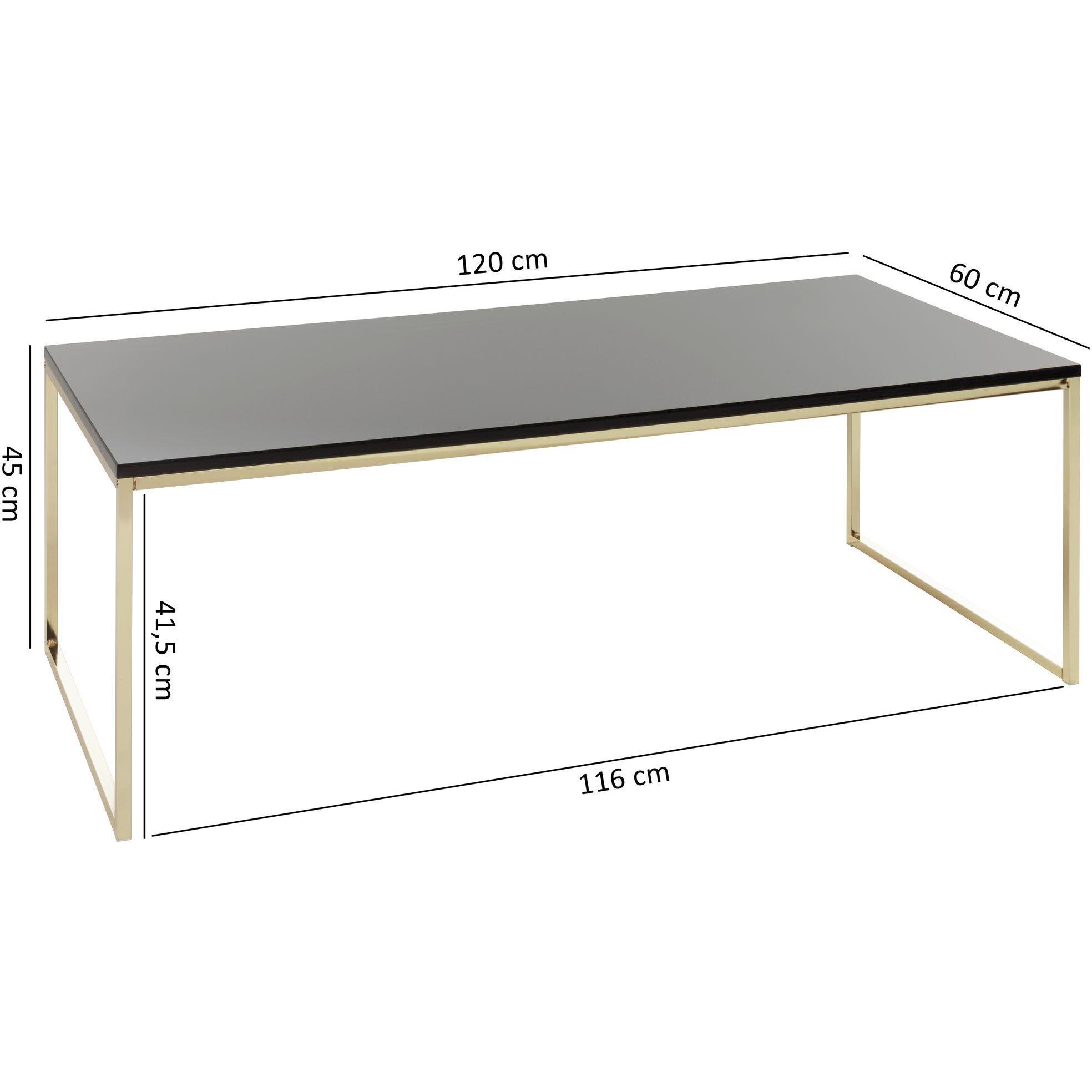 Thumbnail - Wohnling, Couchtisch + Beistelltisch, Riva (120 x 60 x 45 cm)
