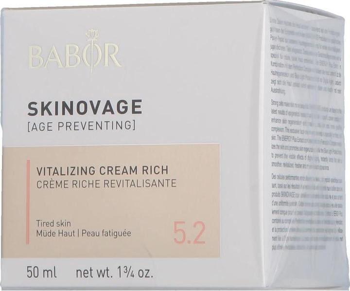 Produktbild Babor SKINOVAGE - Vitalizing Cream Rich 5.2 (50 ml, 24h Creme)