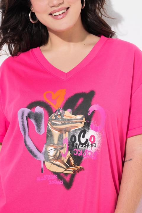 Immagine prodotto Angel of Style T-Shirt, Boxy Fit, Kroko-Druck (48)