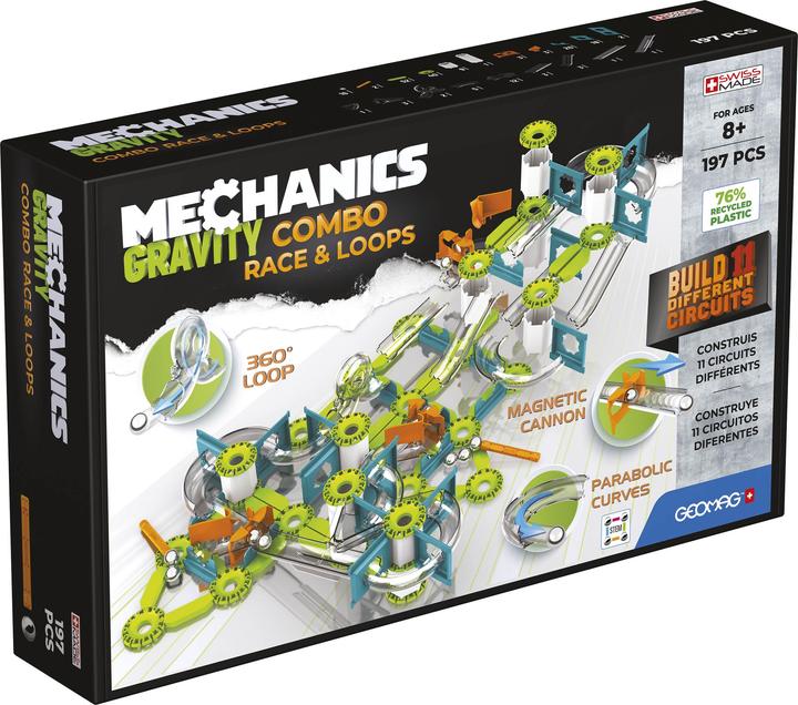 Actual product image Geomag Mechanics Gravity Combo Race & Loop