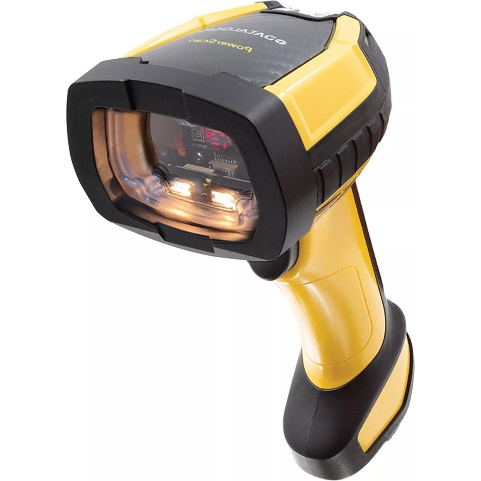 Datalogic PowerScan PM9600-SR, Standard (1D-Barcodes, 2D-Barcodes), Barcode-Scanner, Gelb, Schwarz