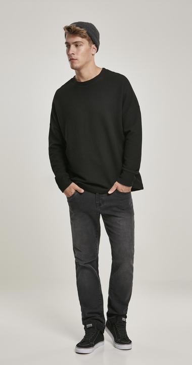 Actual product image Urban Classics Cut On Sleeve Naps Interlock Crew (M)