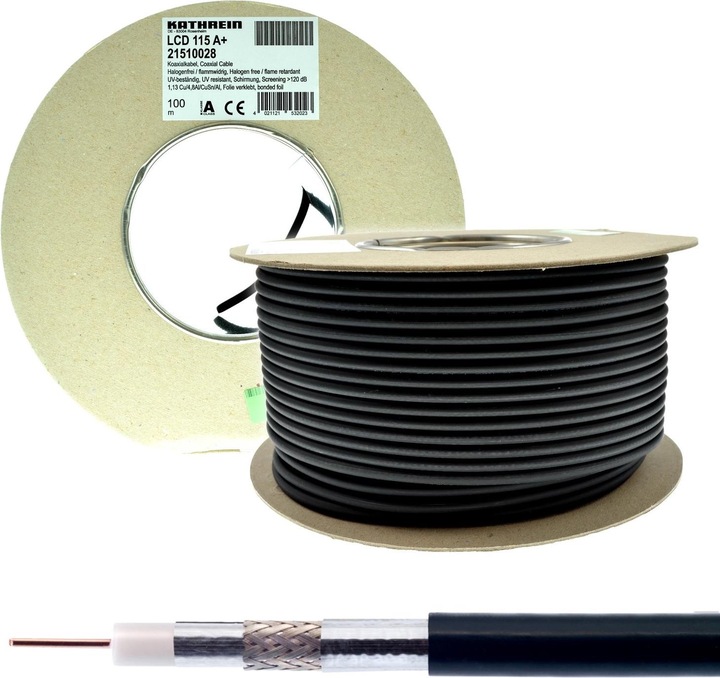 Actual product image Kathrein LCD 115 A+ (130 dB, Antenna cable)