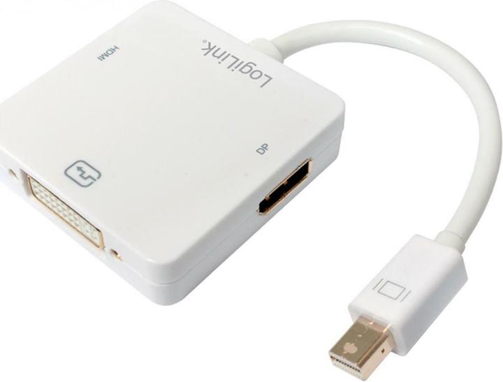 Actual product image LogiLink Mini DP zu (DP, DVI, HDMI, 15 cm)