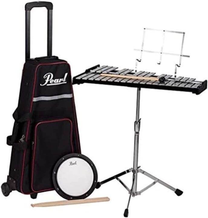 Pearl Étui à roulettes pour étudiant avec support en parasol et support de partition (Cloches)