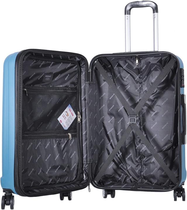 Actual product image Beibye Travel case set, 3-piece, Ice Blue (115 l)