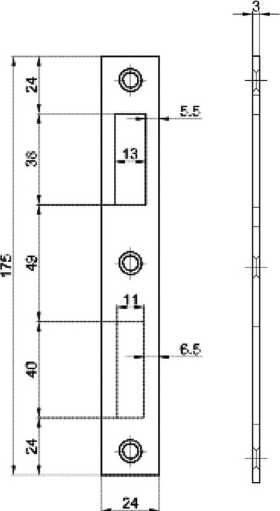 Produktbild MSL Flachschliessbleche B-1921 (Schliessblech)
