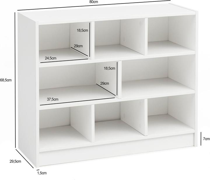 Image du produit Wohnling Cataleya (80 x 29.50 x 68.50 cm)