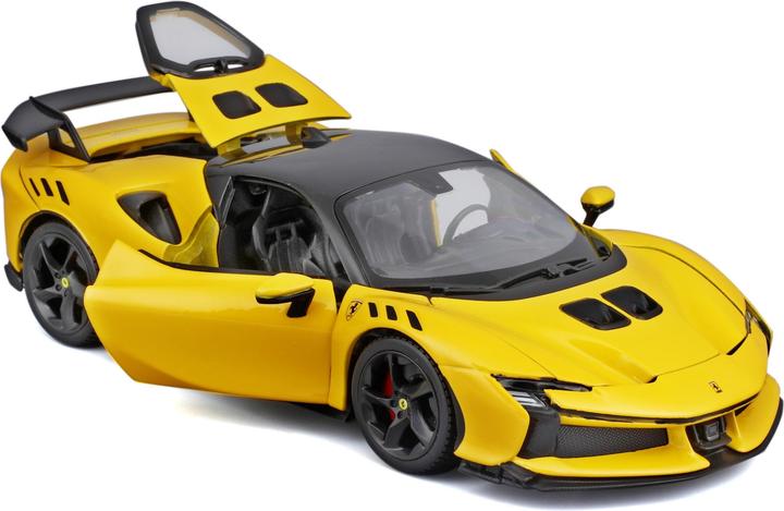 Actual product image Bburago Ferrari R&P SF90 XX Stradale 1/24 gelb
