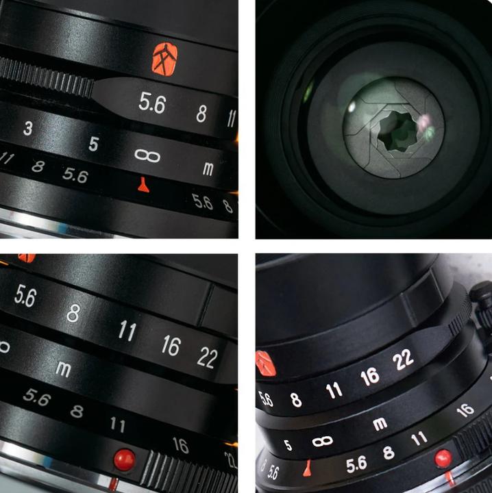 Produktbild 7artisans Festbrennweite 28mm F5.6 Leica M mount (Leica M, Vollformat)