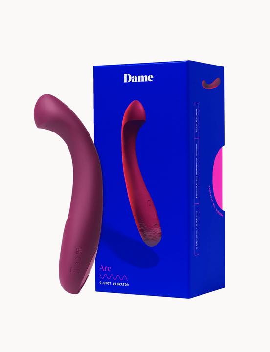 Productafbeelding Dame Products Boog G-Spot vibrator Pruim