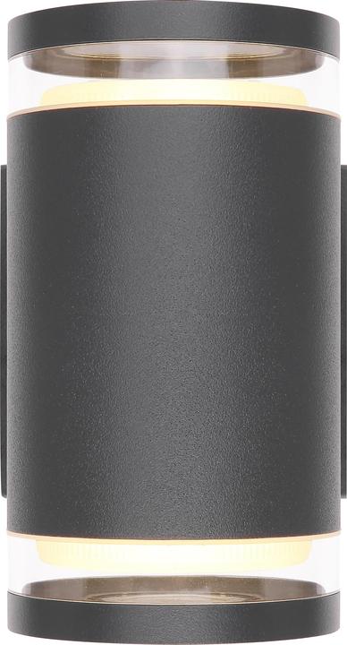 Actual product image Globo Outdoor lamp Alcala anthracite 2xGX53 LED (GX53, IP44)