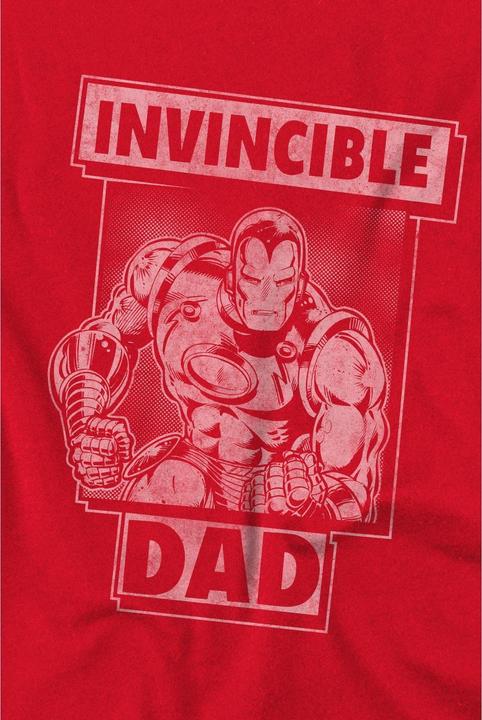 Produktbild Iron Man Invincible Dad TShirt Vatertag (L)